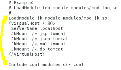 LoadModule 추가